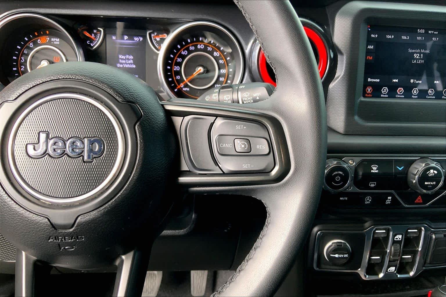 Used 2023 Black Clearcoat Jeep Sport Altitude image 25