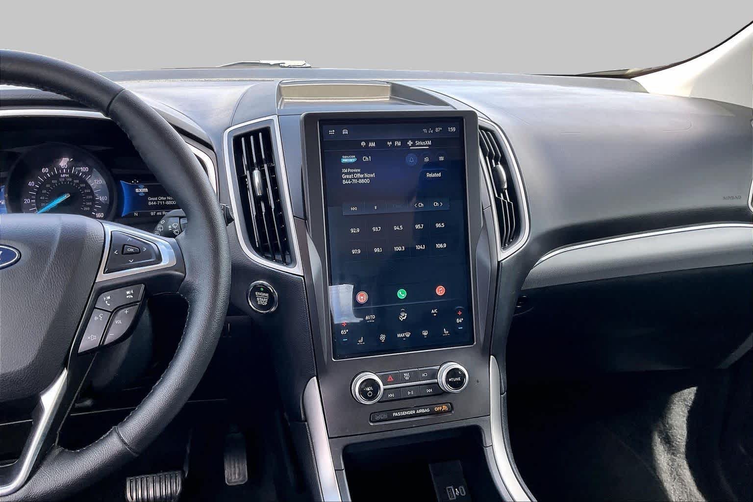 Used 2021 Iconic Silver Ford SEL image 7
