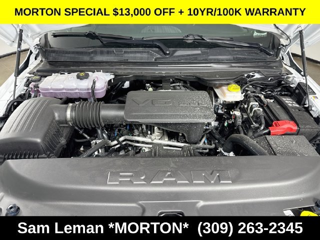 New 2026 Bright White Clear-Coat Exterior Paint Ram Big Horn/Lone Star image 26