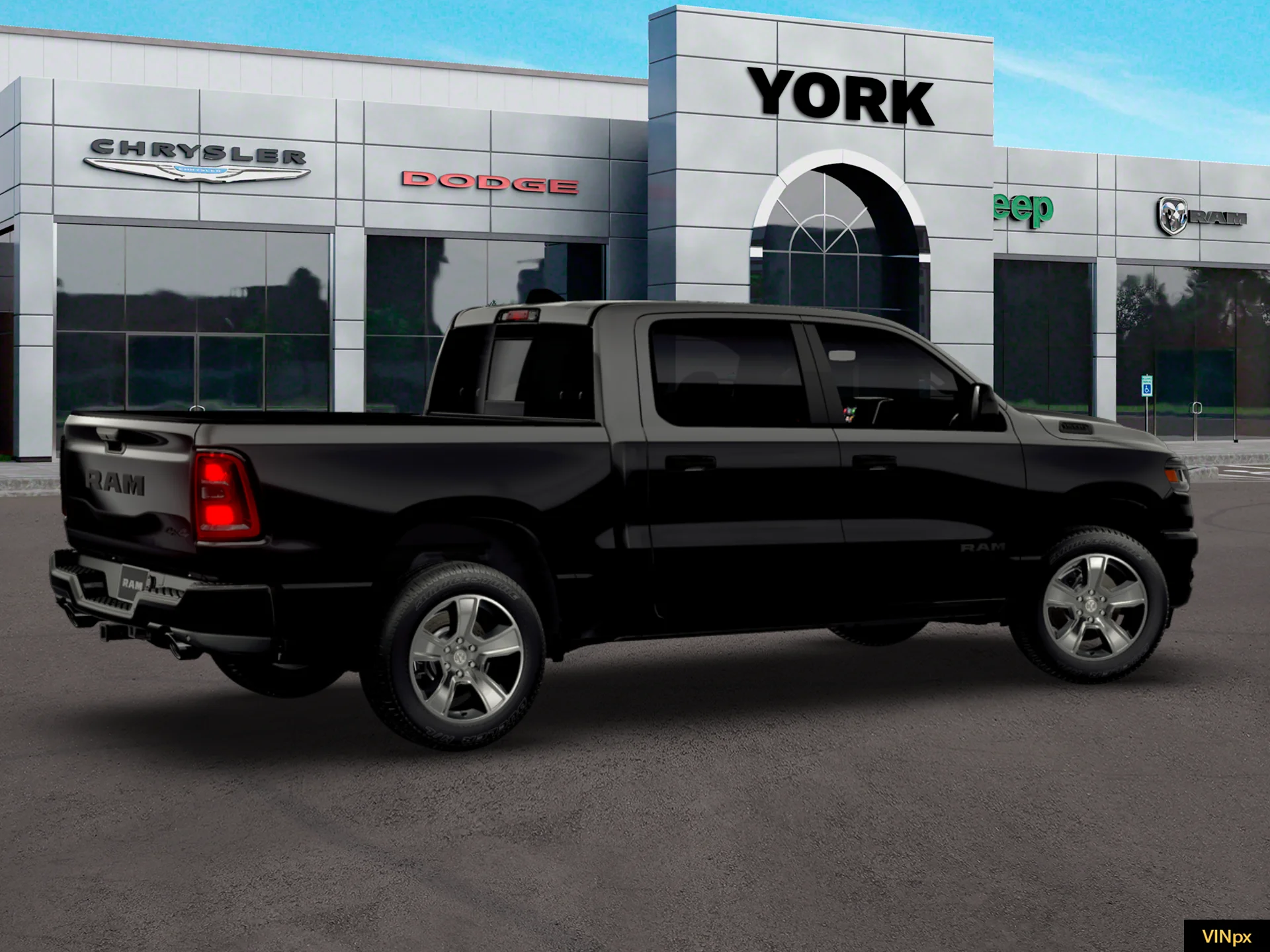 New 2026 Diamond Black Crystal Pearl-Coat Exterior Paint RAM Express image 20