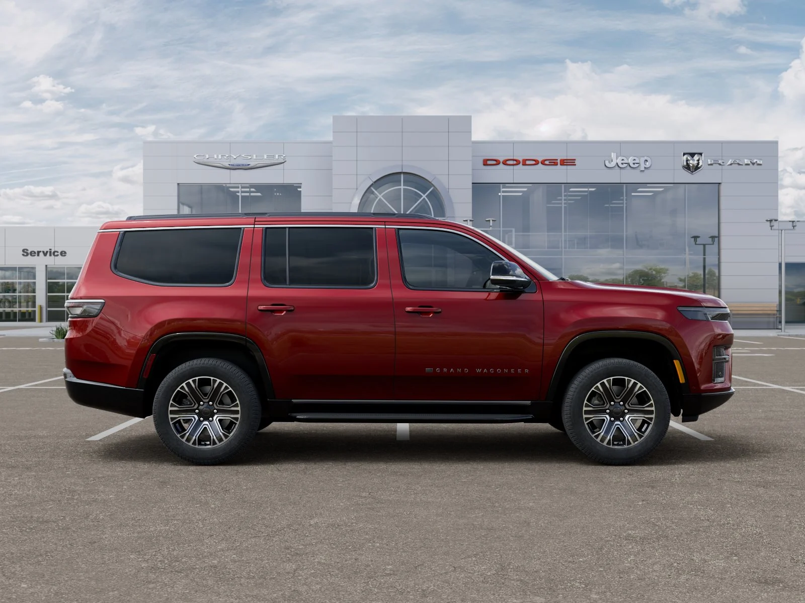 New 2026 Velvet Red Pearl-Coat Exterior Paint Jeep  image 48