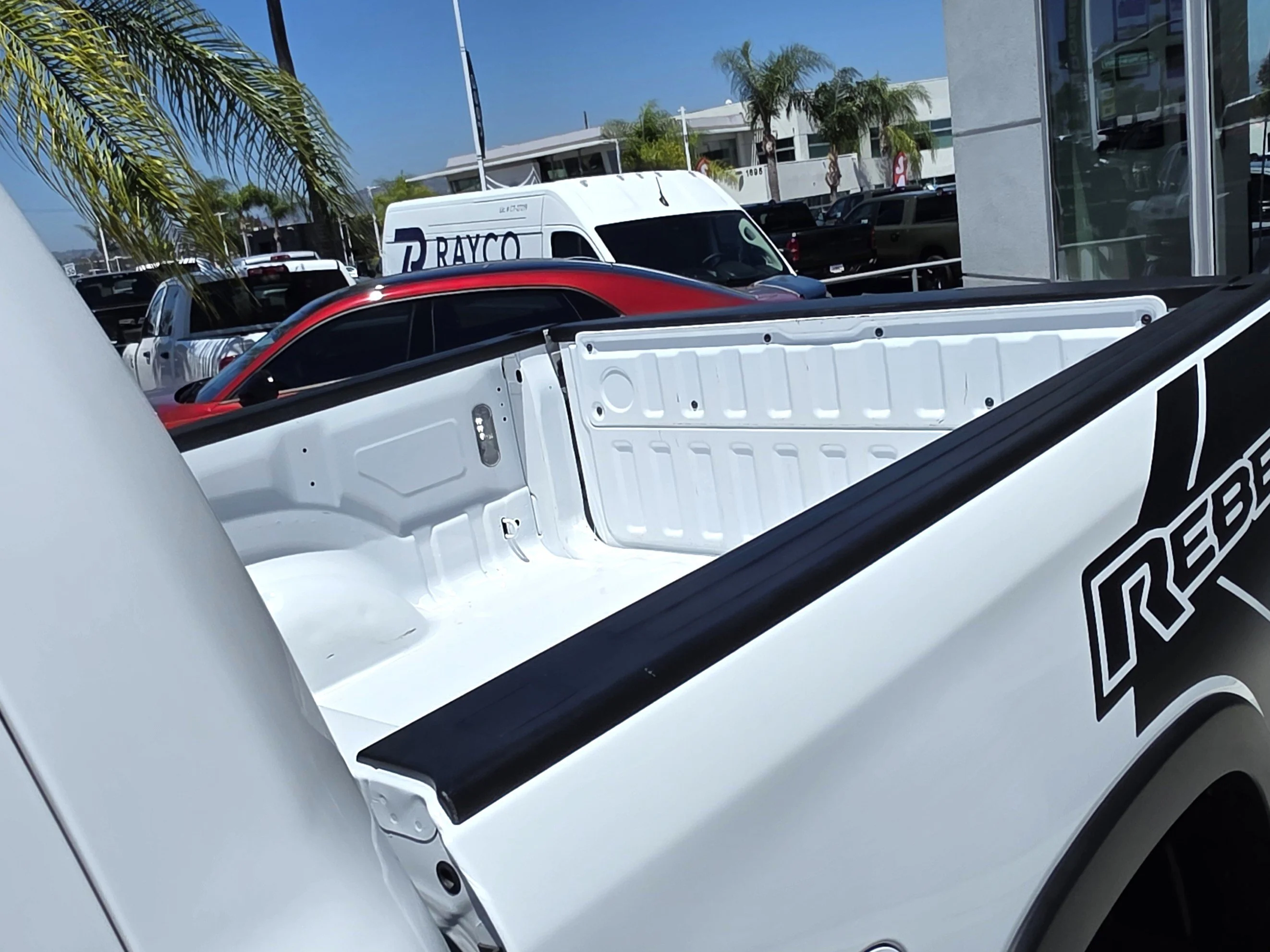 Certified Used 2025 Bright White Clearcoat Ram Rebel image 19