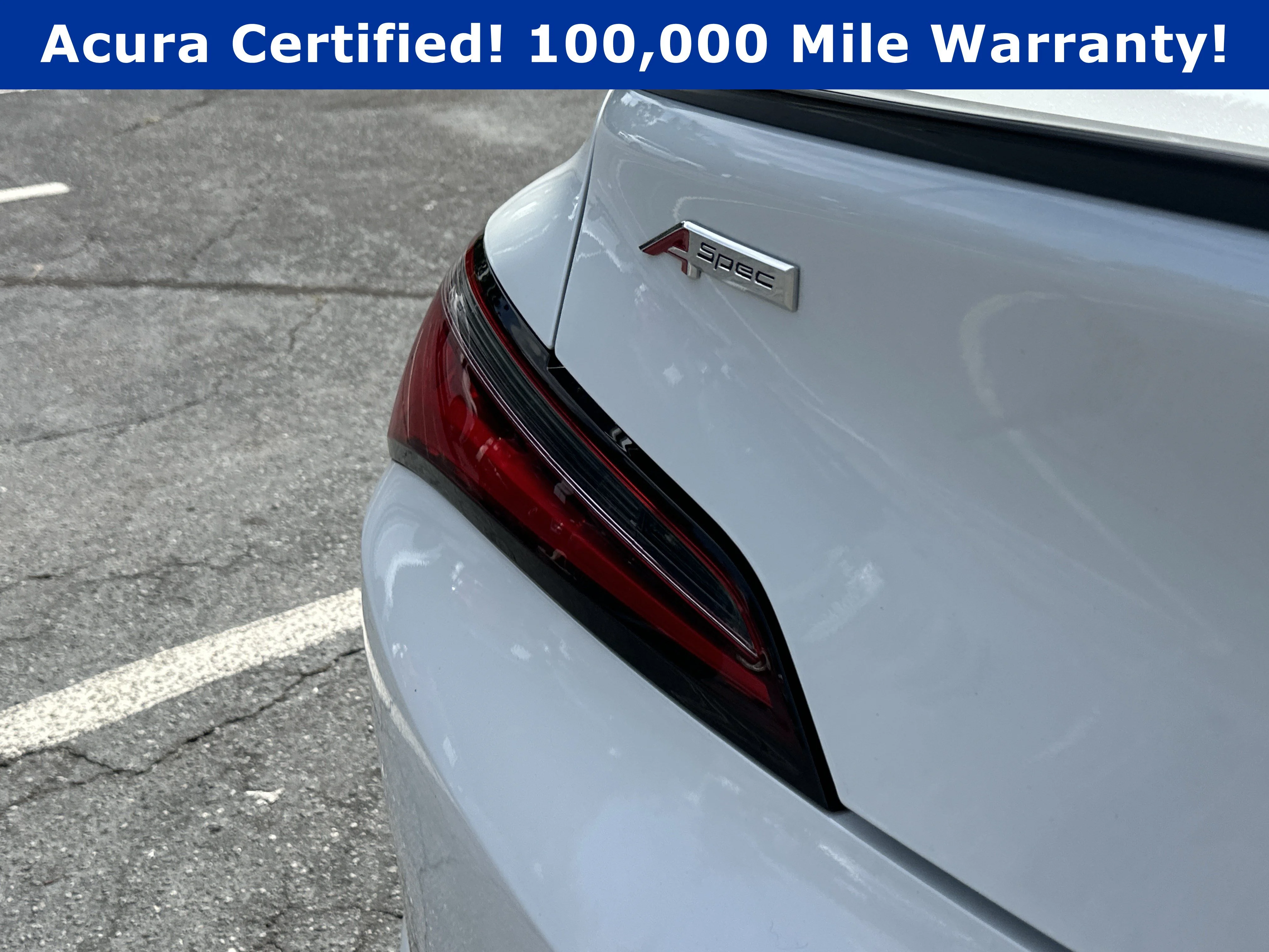 Certified Used 2024 Platinum White Pearl Acura A-SPEC image 19