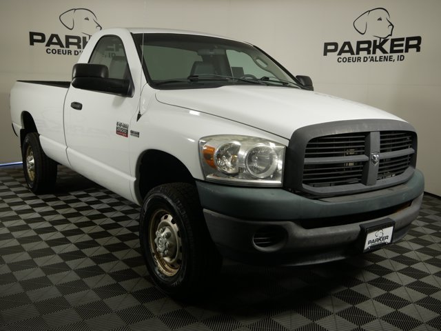 Used 2008 Bright White Dodge Regular Cab ST image 4