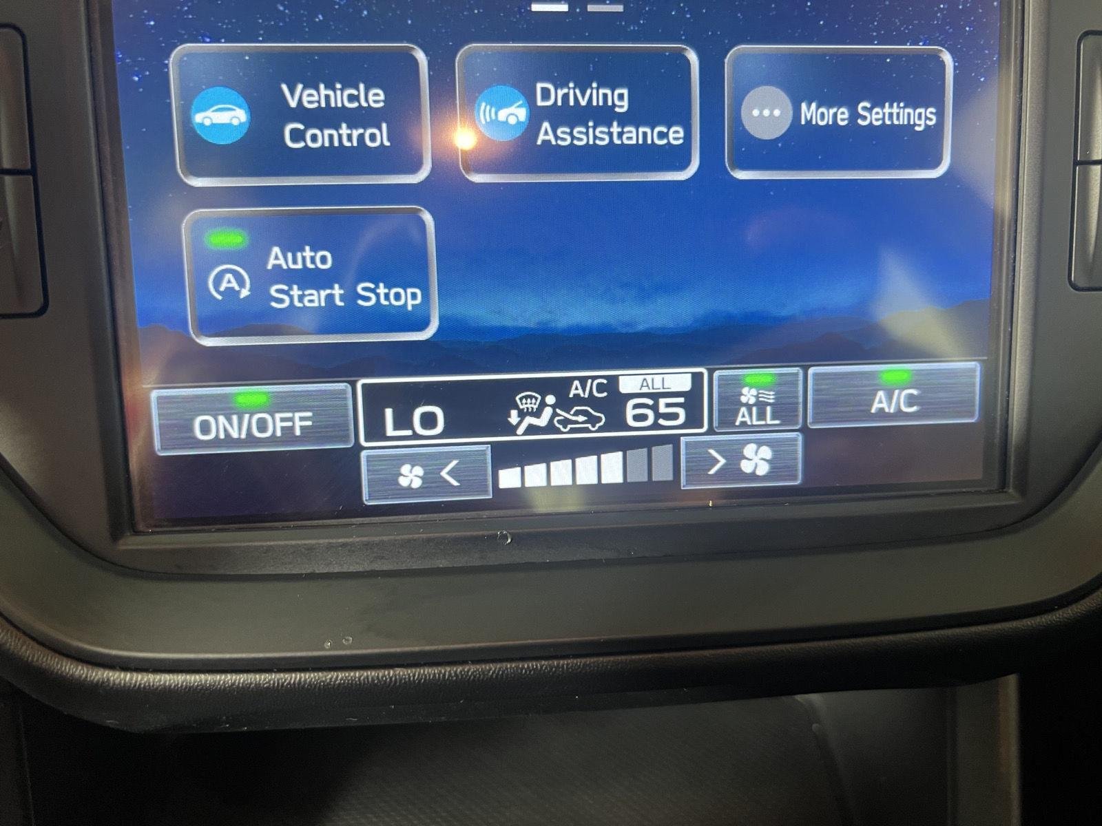 Used 2024 Crystal Black Silica Subaru Base image 3