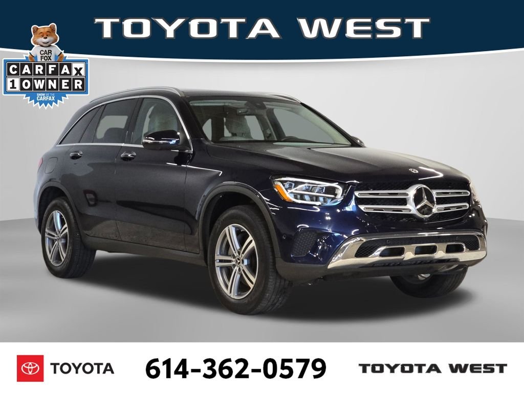 Used 2021 Blue Mercedes-Benz GLC 300 image 3