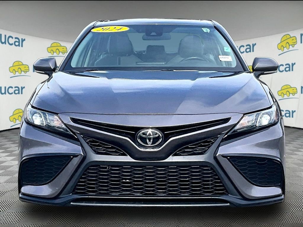 Used 2024 Gray Toyota SE image 2