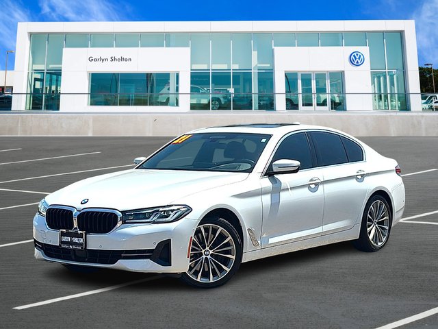 Pre-Owned 2021 BMW 540i 3L I-6 gasoline direct injection, DOHC, Double VANOS variable valve control, TwinPower intercooled turbo, premium unleaded, engine with 335HP RWD