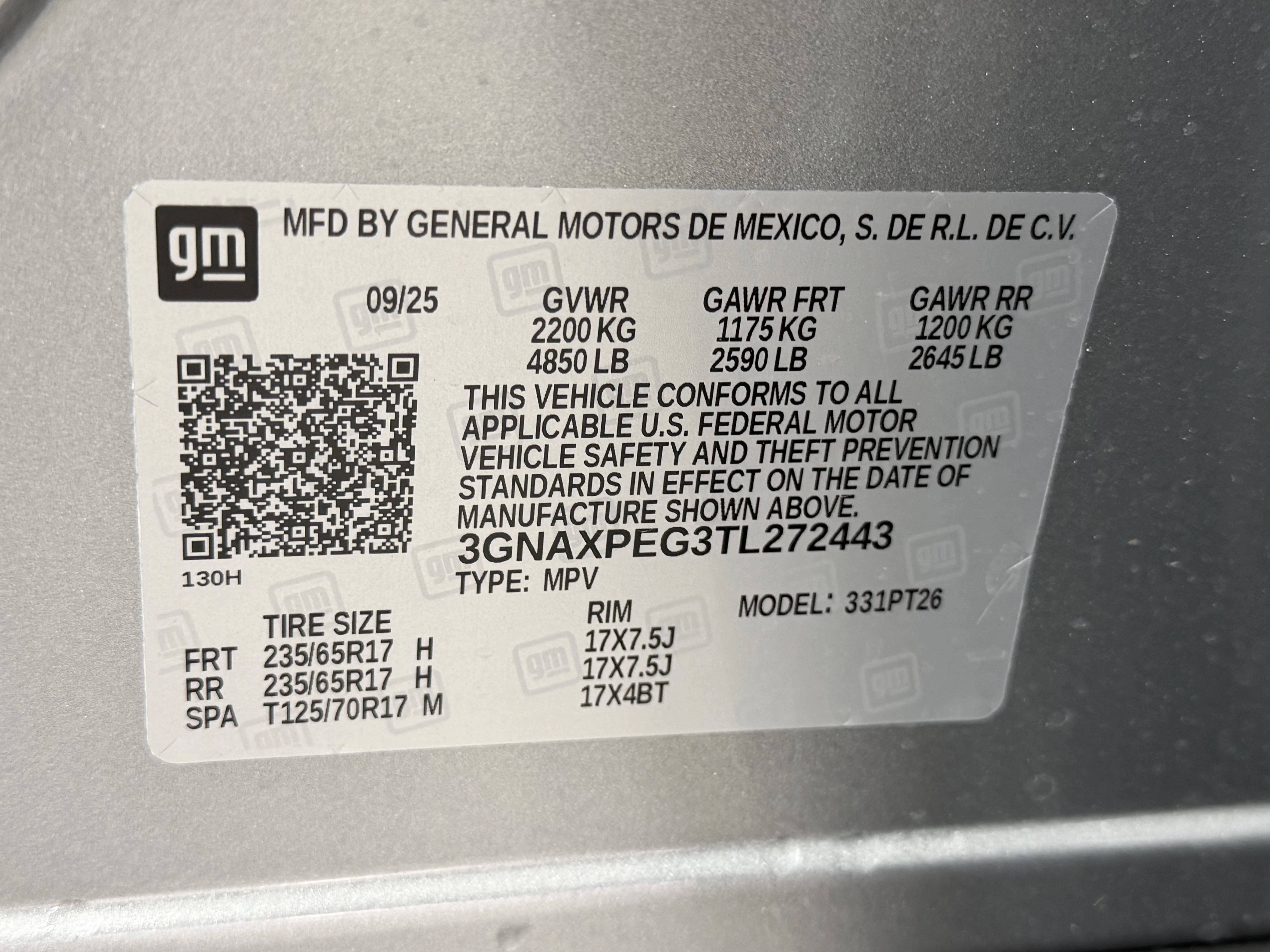 Used 2026 Sterling Gray Metallic Chevrolet AWD LT image 26