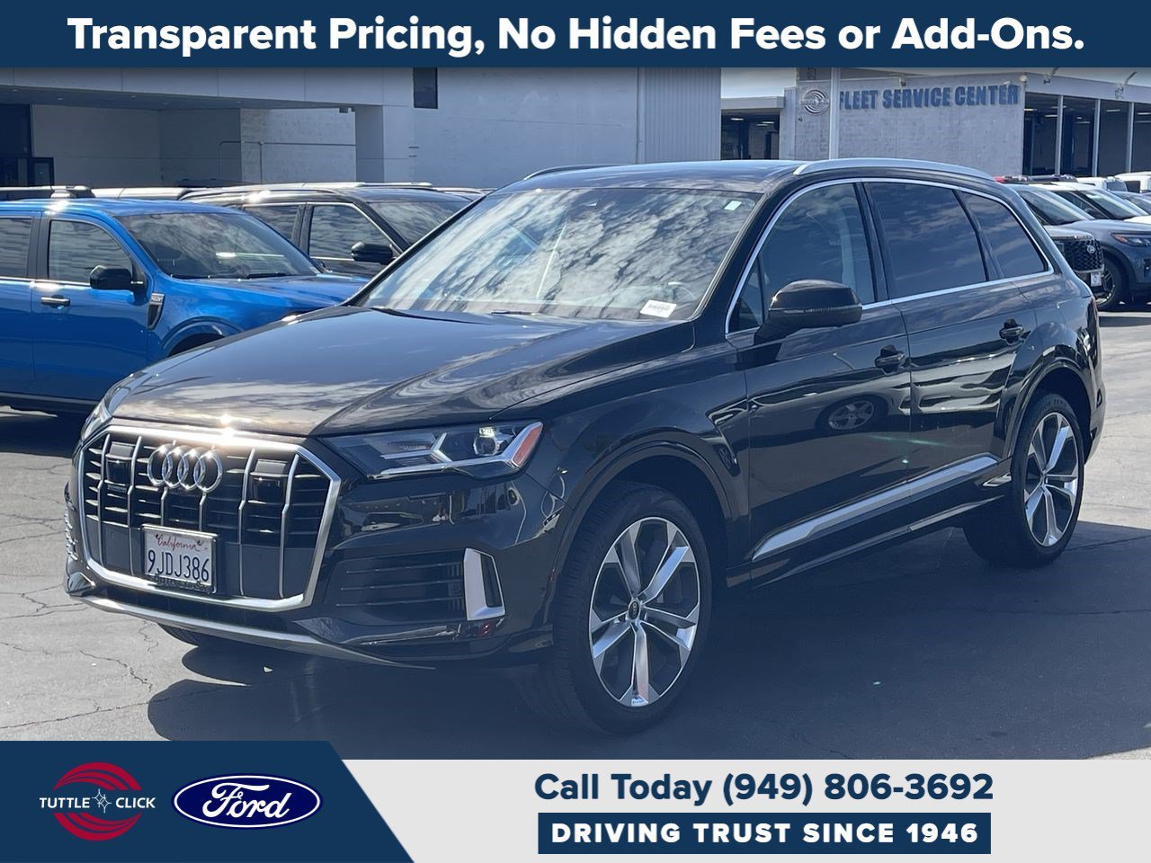 Used 2023 Black Audi Premium Plus image 3
