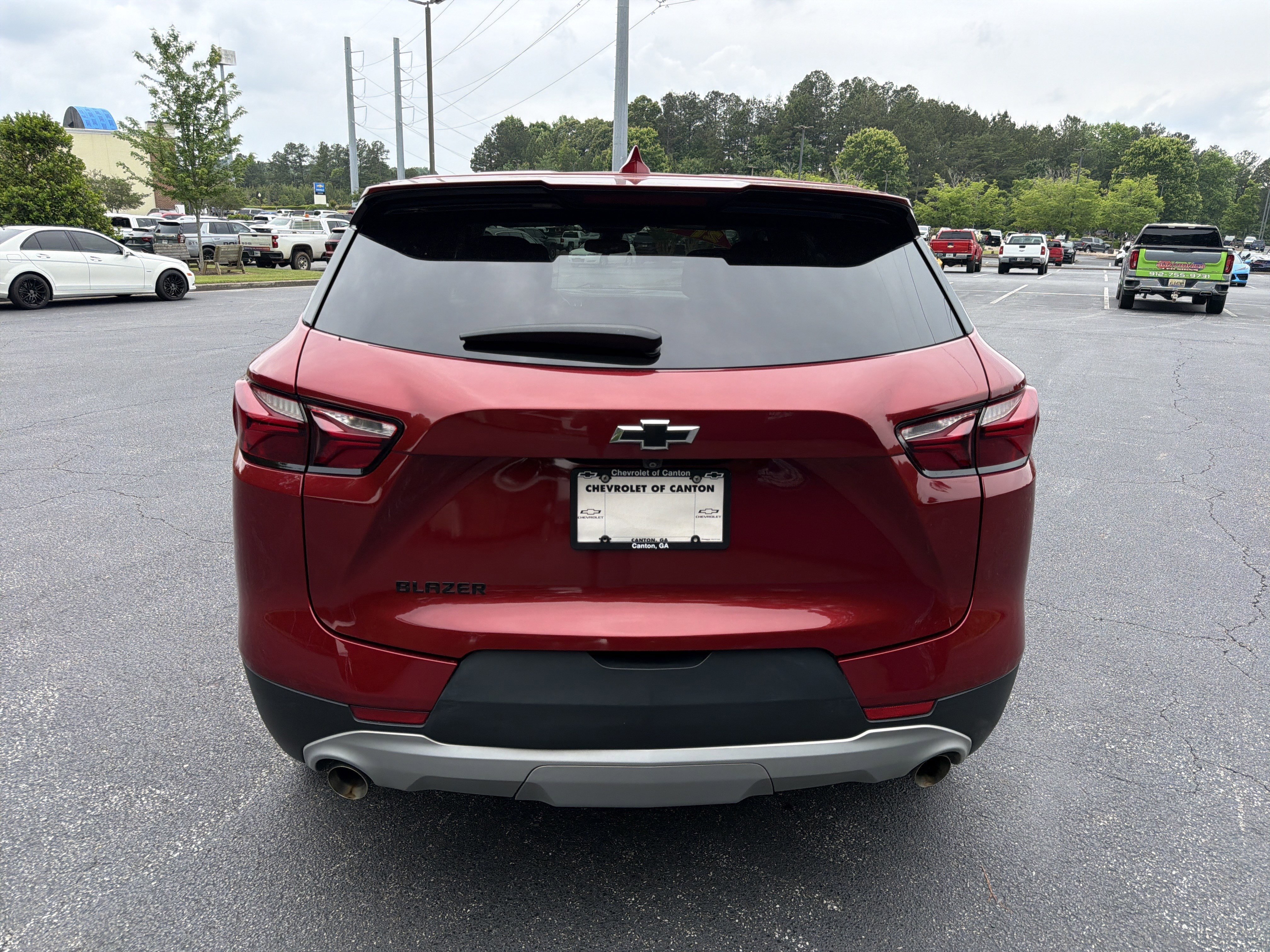 Used 2021 CHERRY RED TINTCOAT Chevrolet LT image 6