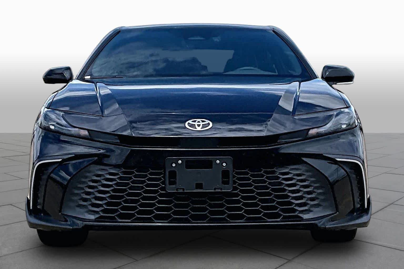 Used 2025 Midnight Black Metallic Toyota SE image 4