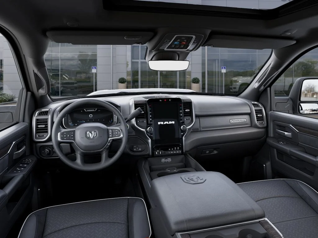 New 2026 Bright White Clear-Coat Exterior Paint RAM Laramie image 15