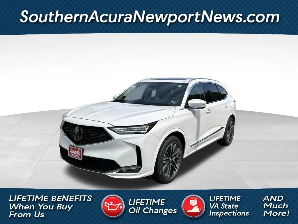 New 2026 Platinum White Pearl Acura Advance Package image 1