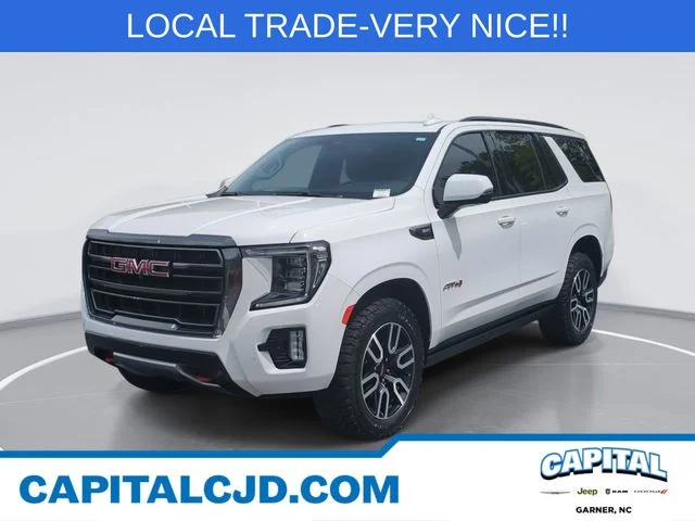 Used 2023 White GMC AT4 image 1