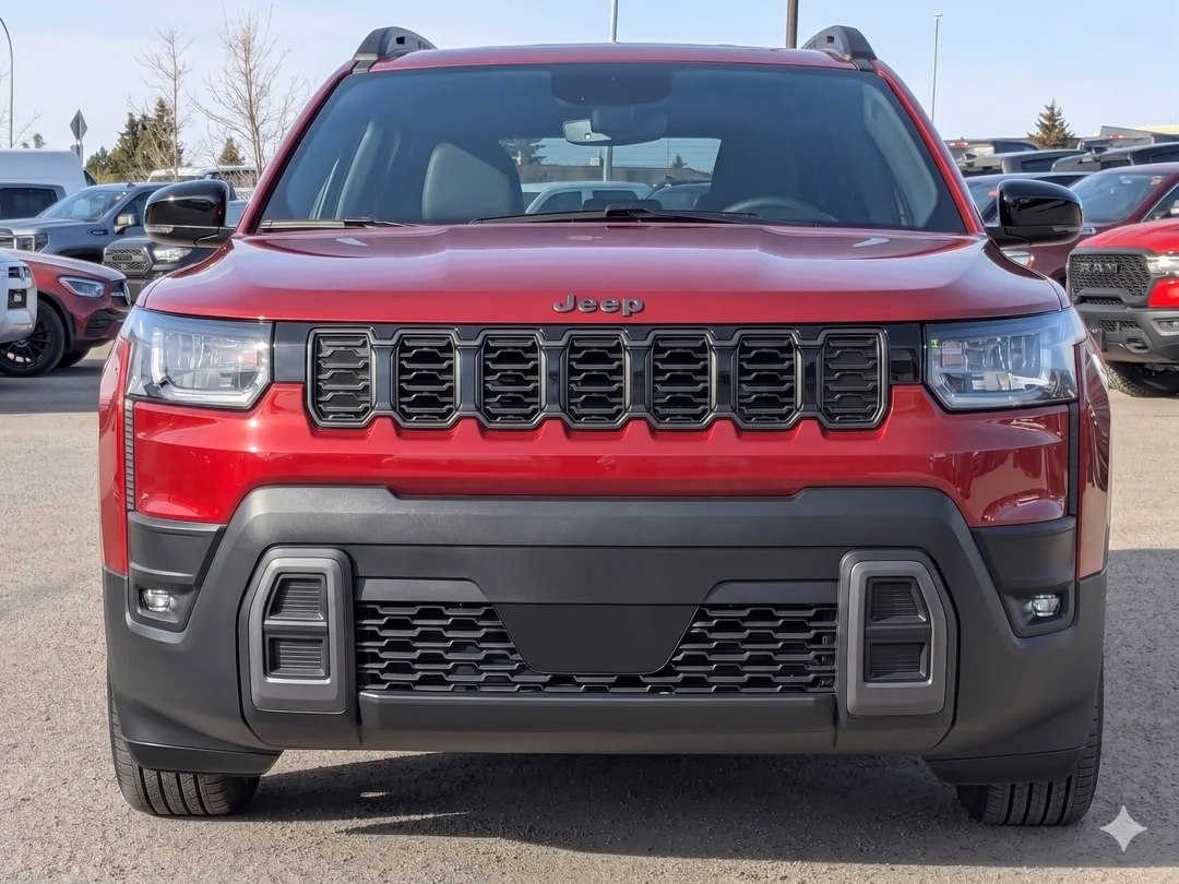 New 2026 Red Jeep Limited - - 4x4 - 1.6L Turbo Hybrid - Pano Sunroof - 12.3 Dsply - Pwr Liftgate & More! image 3