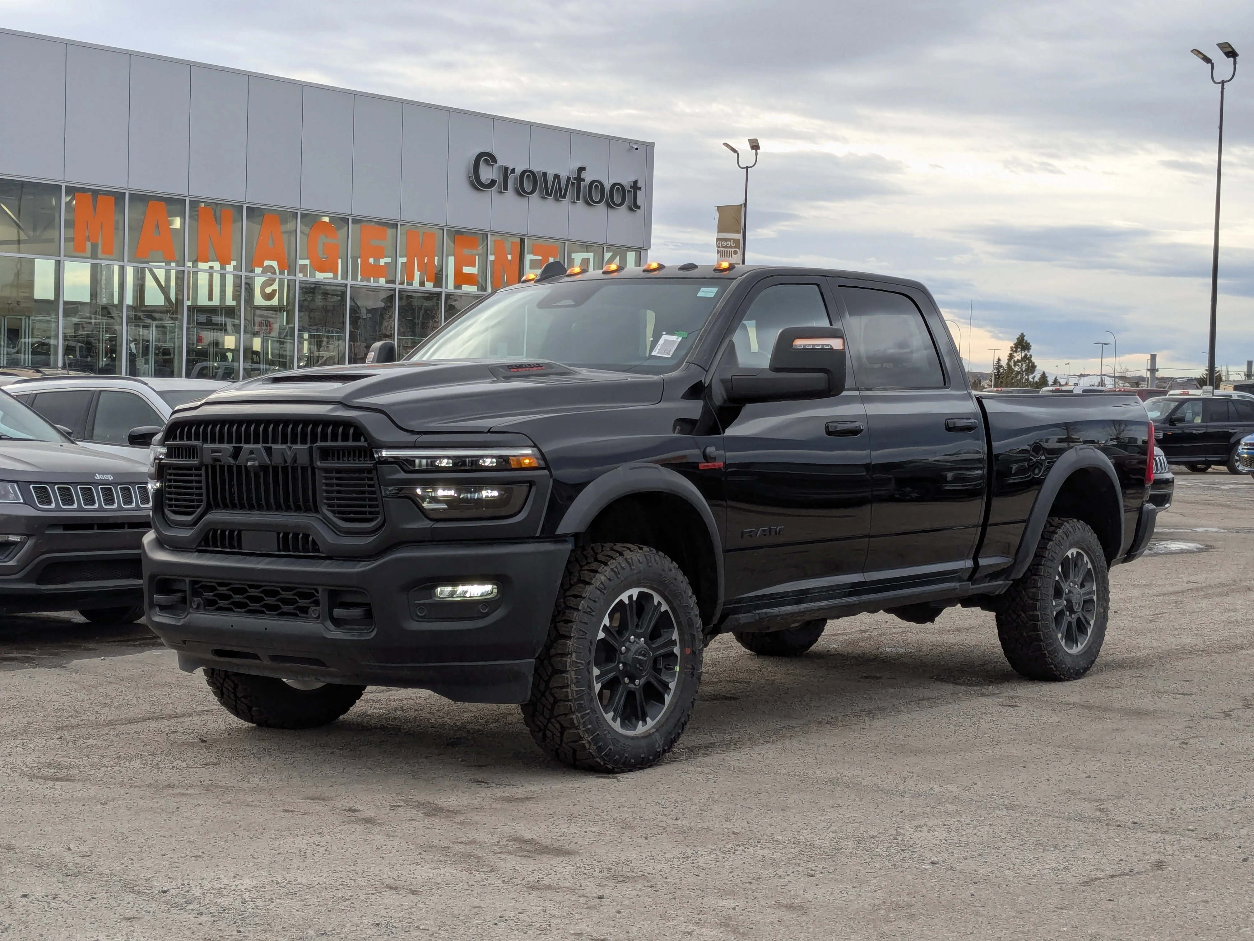 New 2026 Black RAM Rebel - CUMMINS HO DIESEL  LEVEL 1 & SAFETY GRP  5TH WHEEL TOW GRP image 4