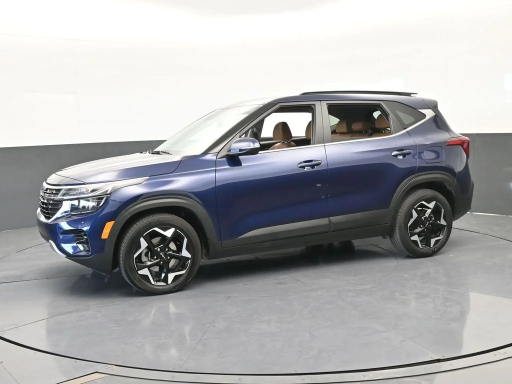 Used 2024 Dark Ocean Blue Kia EX image 1