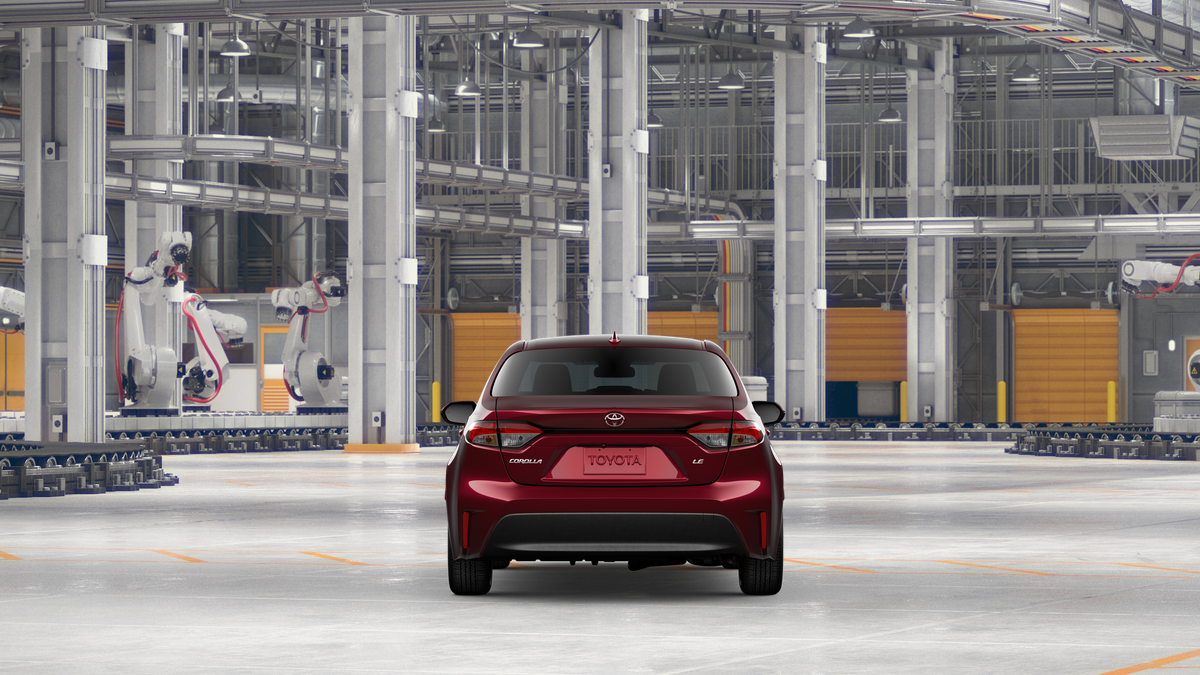 New 2026 Ruby Flare Pearl Toyota LE image 8