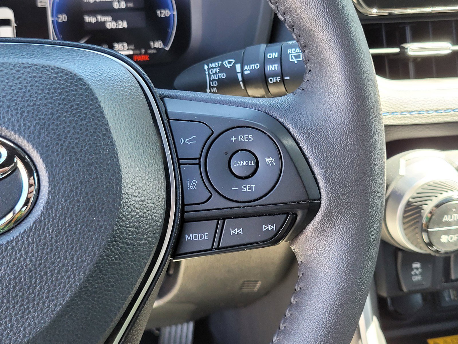Used 2024 Silver Toyota Hybrid XSE image 26