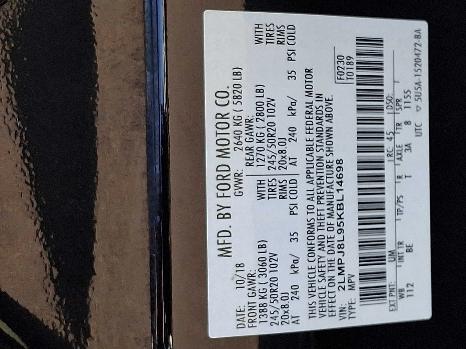 Used 2019 Black Lincoln Reserve image 27