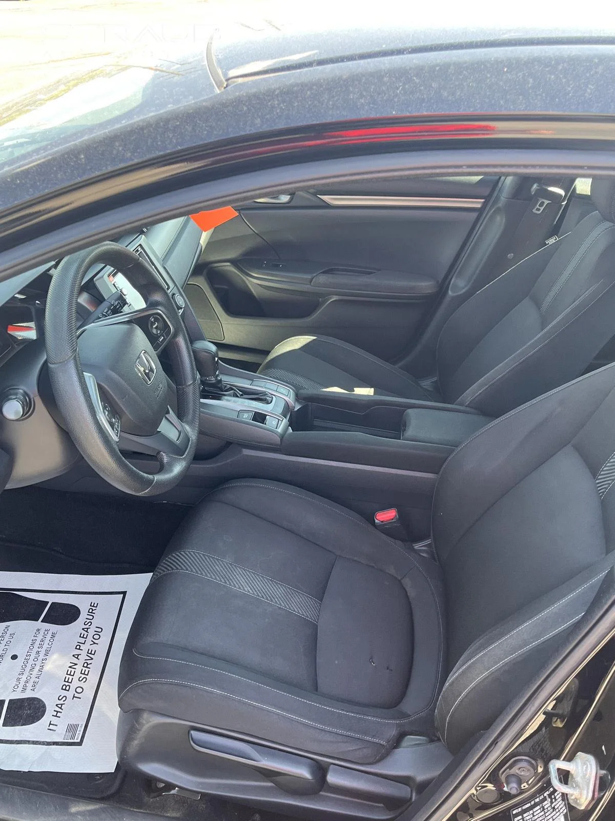 Used 2017 Crystal Black Pearl Honda LX image 15