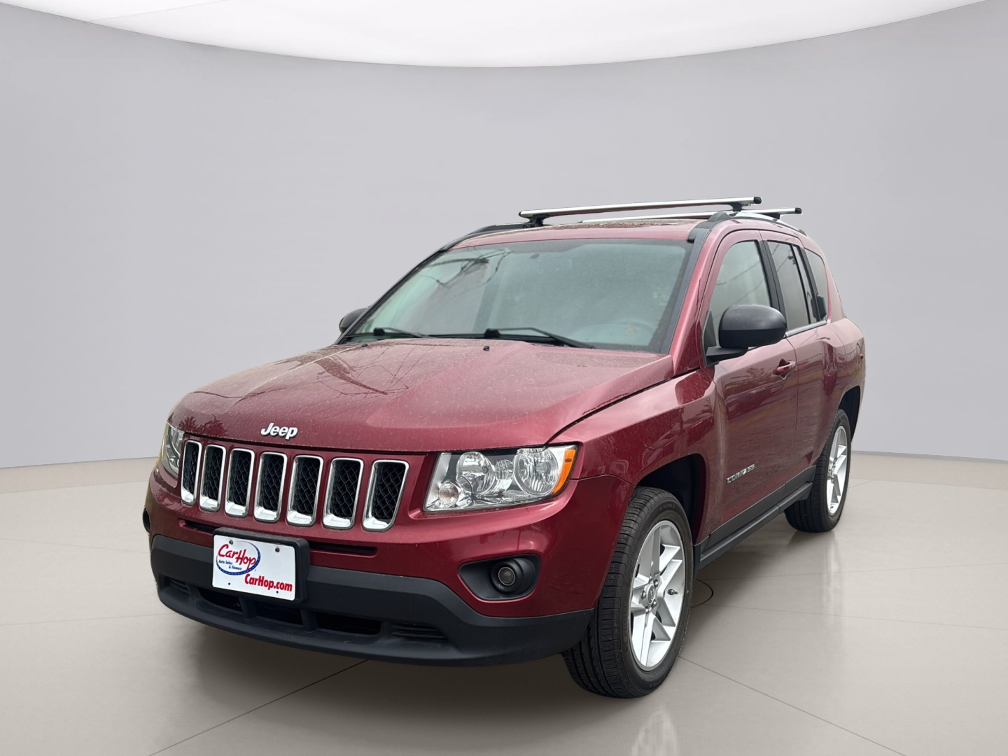 Used 2011 Burgundy Jeep LIMITED image 2