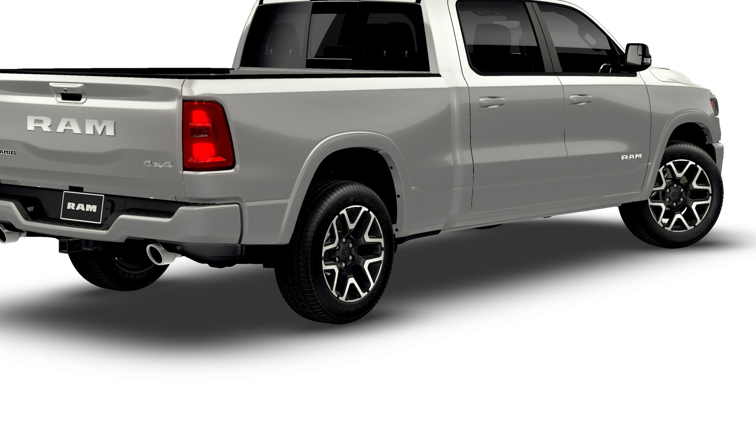 New 2026 Silver Zynith Exterior Paint RAM Laramie image 2