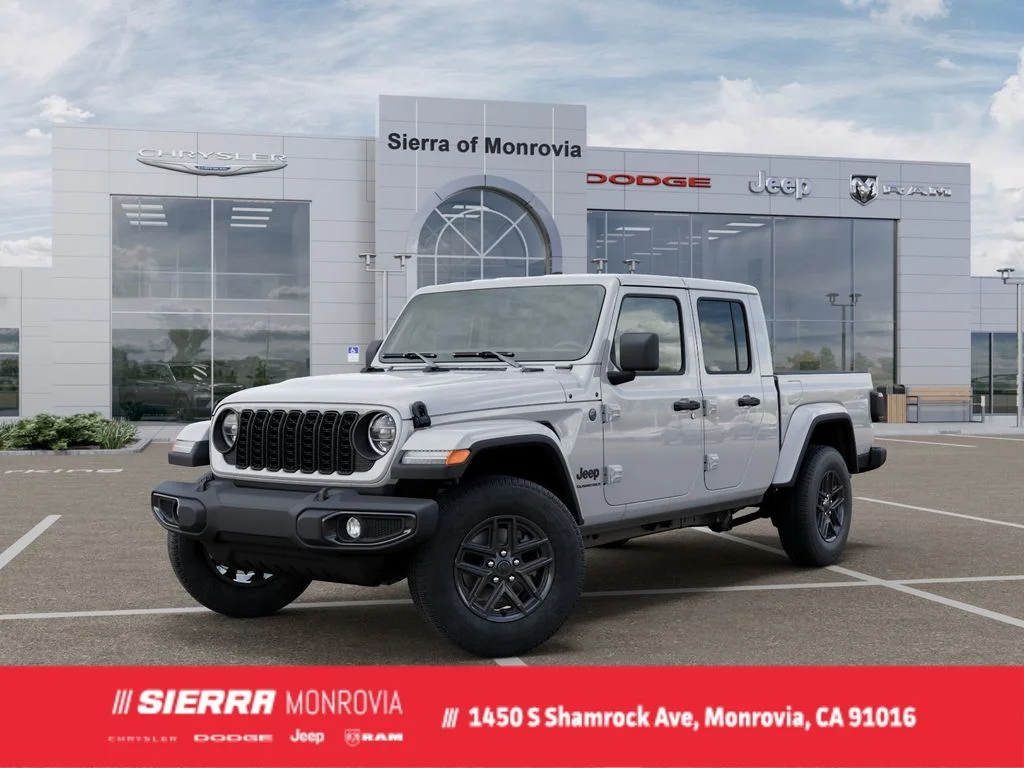 New 2026 Bright White Clear-Coat Exterior Paint Jeep Sport S image 1