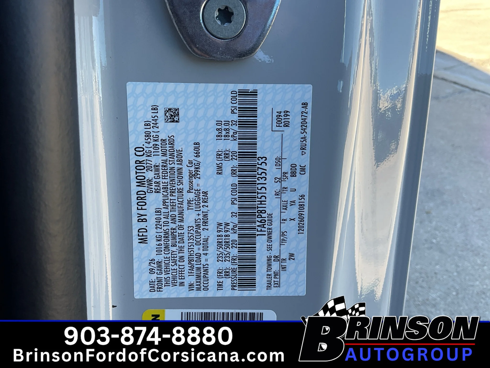 New 2026 Avalanche Gray Ford EcoBoost® Fastback image 15