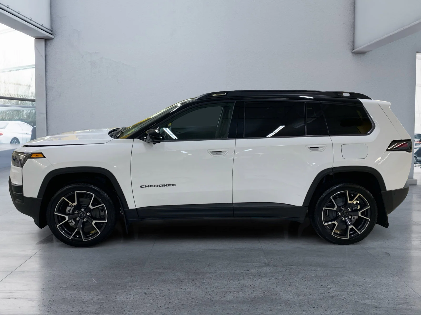 New 2026 Bright White Jeep Overland image 2