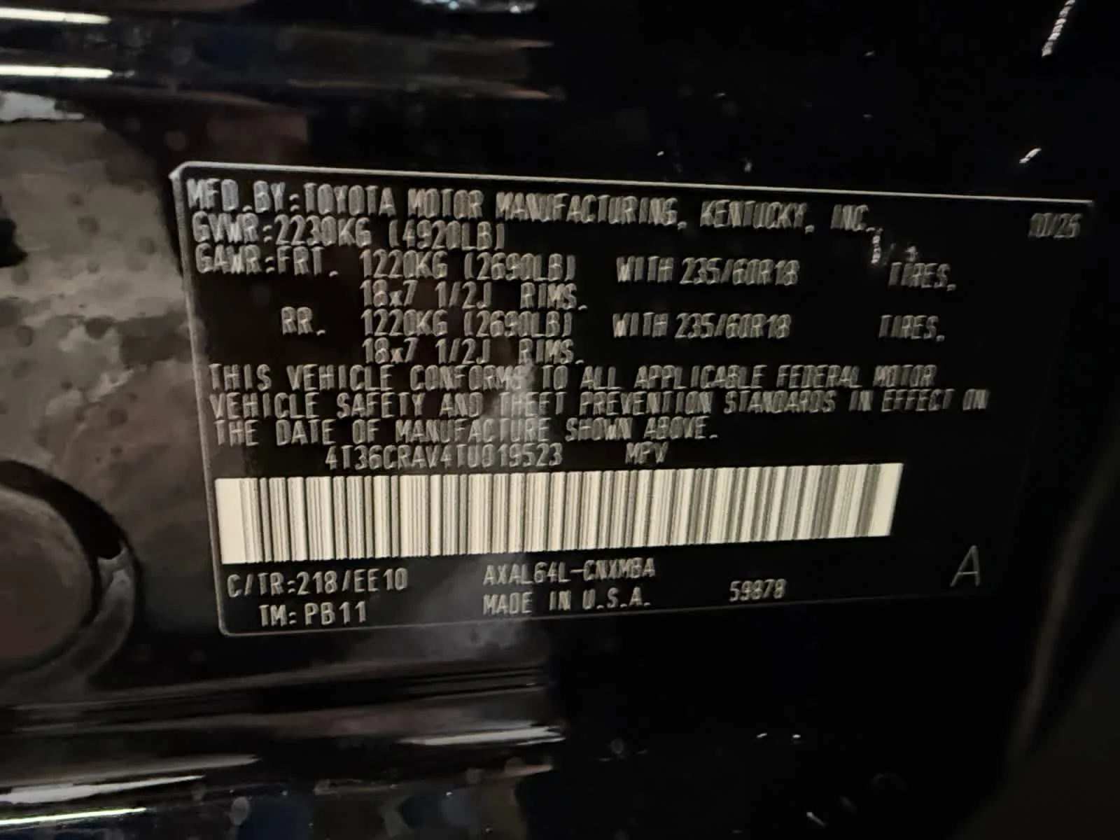 New 2026 Midnight Black Metallic Toyota XLE Premium image 25