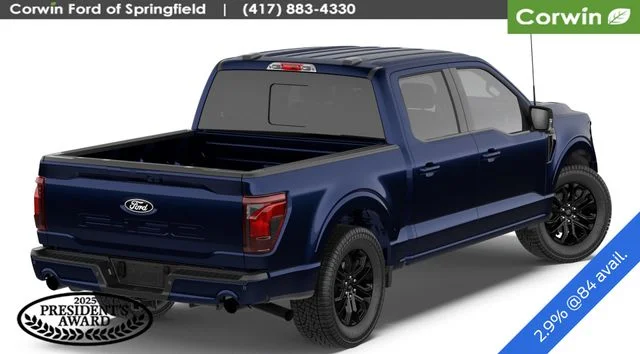 New 2026 Antimatter Blue Metallic Ford XLT image 4
