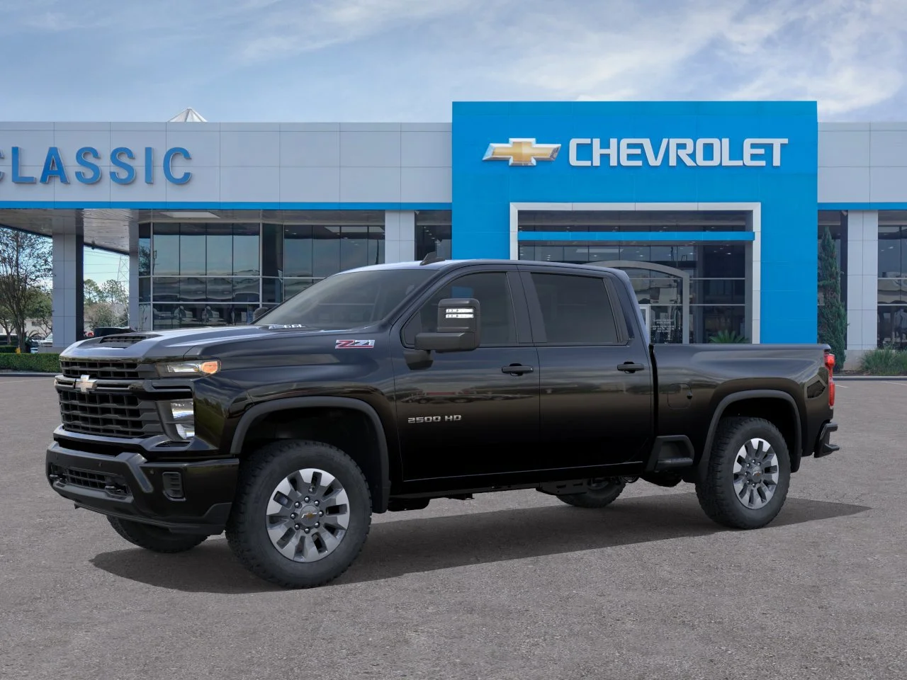 2026 Chevrolet Silverado 2500 HD Custom Black at Classic Elite Chevrolet Hwy 6