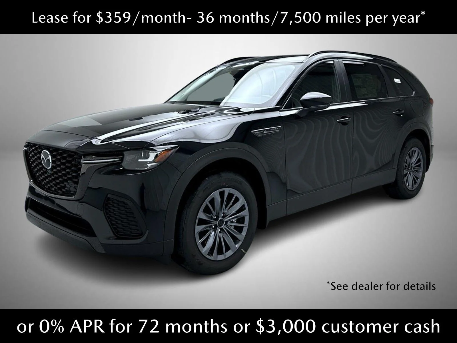 New 2026 Jet Black Mica Mazda SC AWD image 1