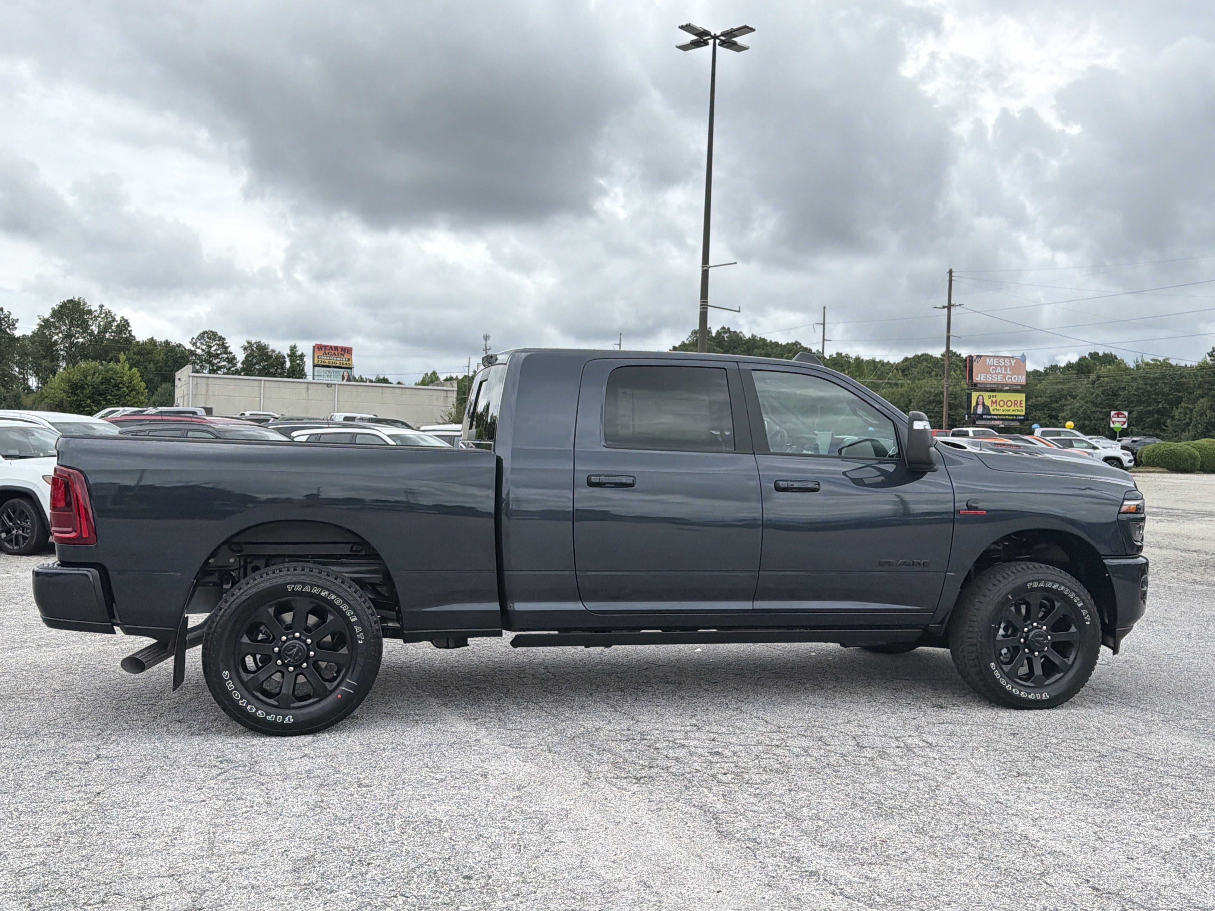 New 2026 Forged Blue Metallic Exterior Paint RAM Laramie image 9
