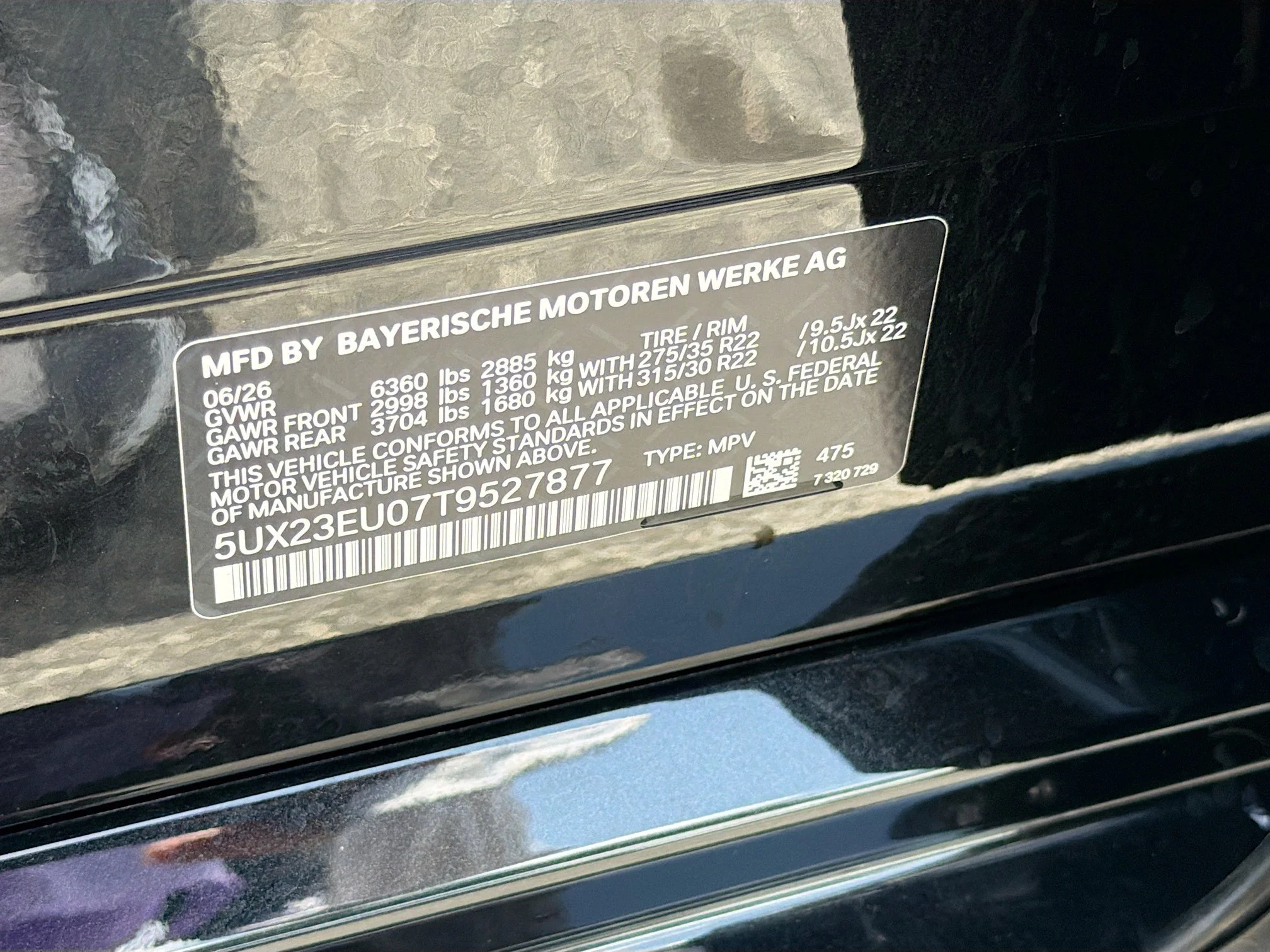 New 2026 Black Sapphire Metallic BMW xDrive40i image 43