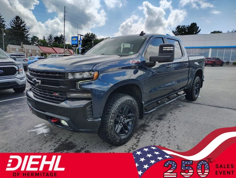 Used 2020 Blue Chevrolet LT Trail Boss image 1