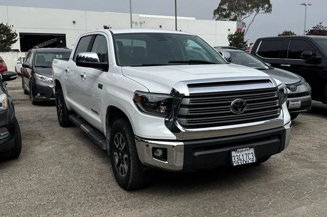 Used 2021 White Toyota Limited image 2