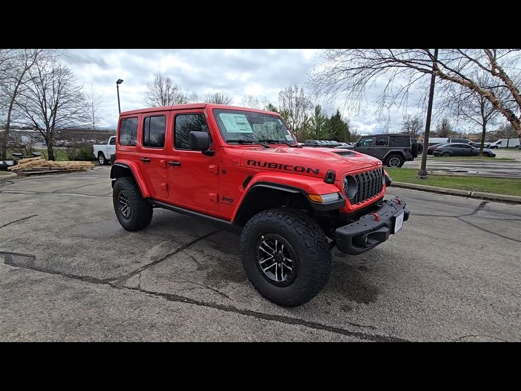 New 2026 Firecracker Red Clear-Coat Exterior Paint Jeep Rubicon X image 2