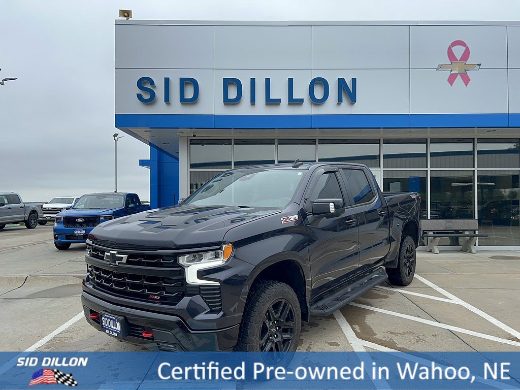 Used 2022 DARK ASH METALLIC Chevrolet LT Trail Boss image 1