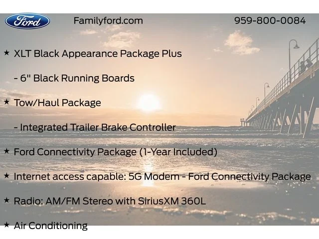 New 2026 Agate Black Metallic Ford XLT image 20