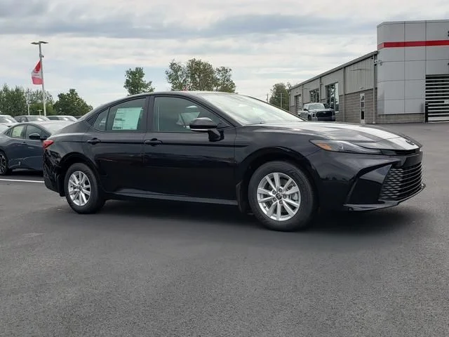 New 2026 Midnight Black Metallic Toyota LE image 3
