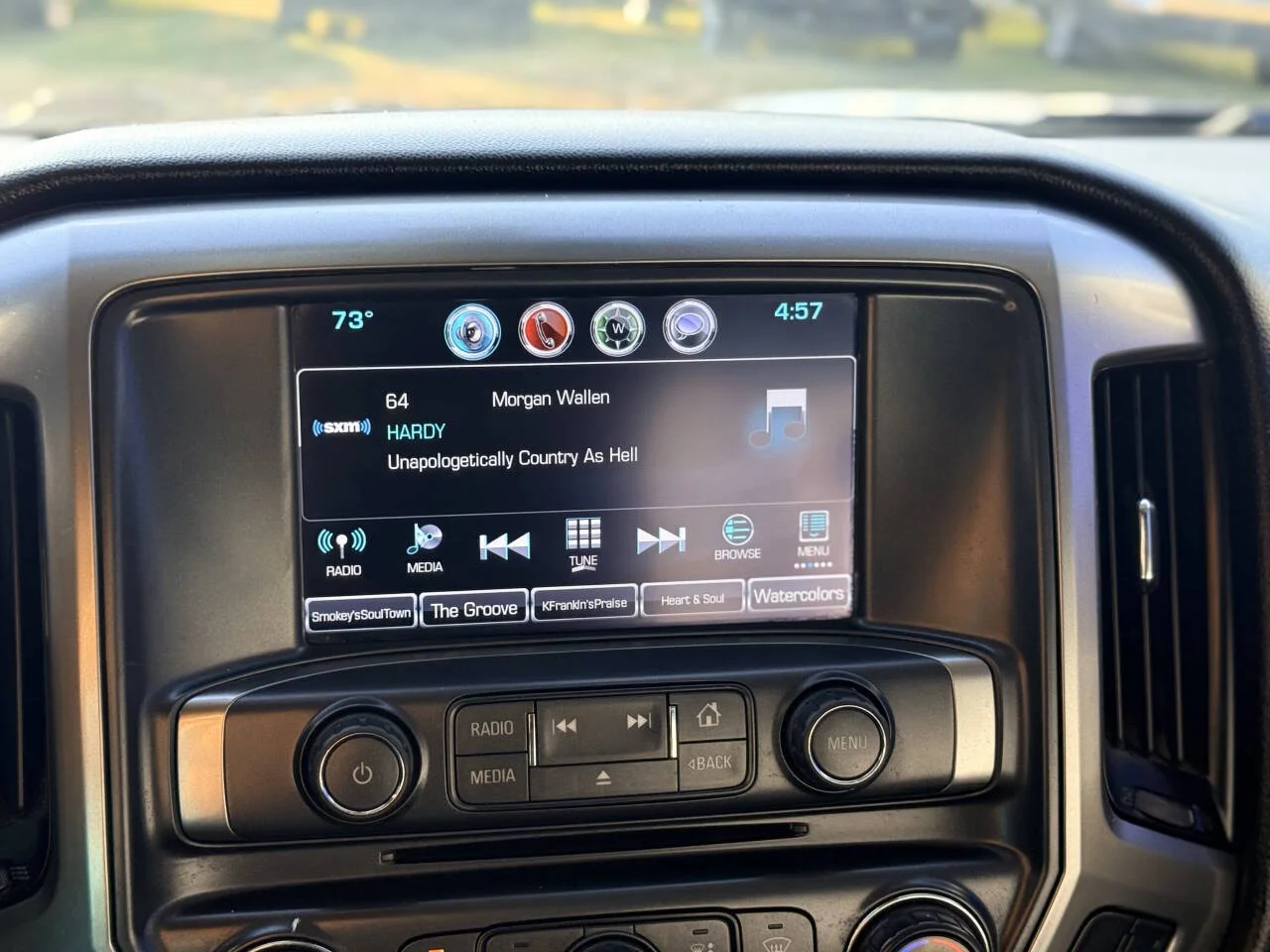 Used 2018 Charcoal Chevrolet LT 4x2 4dr Crew Cab 5.8 ft. SB image 21