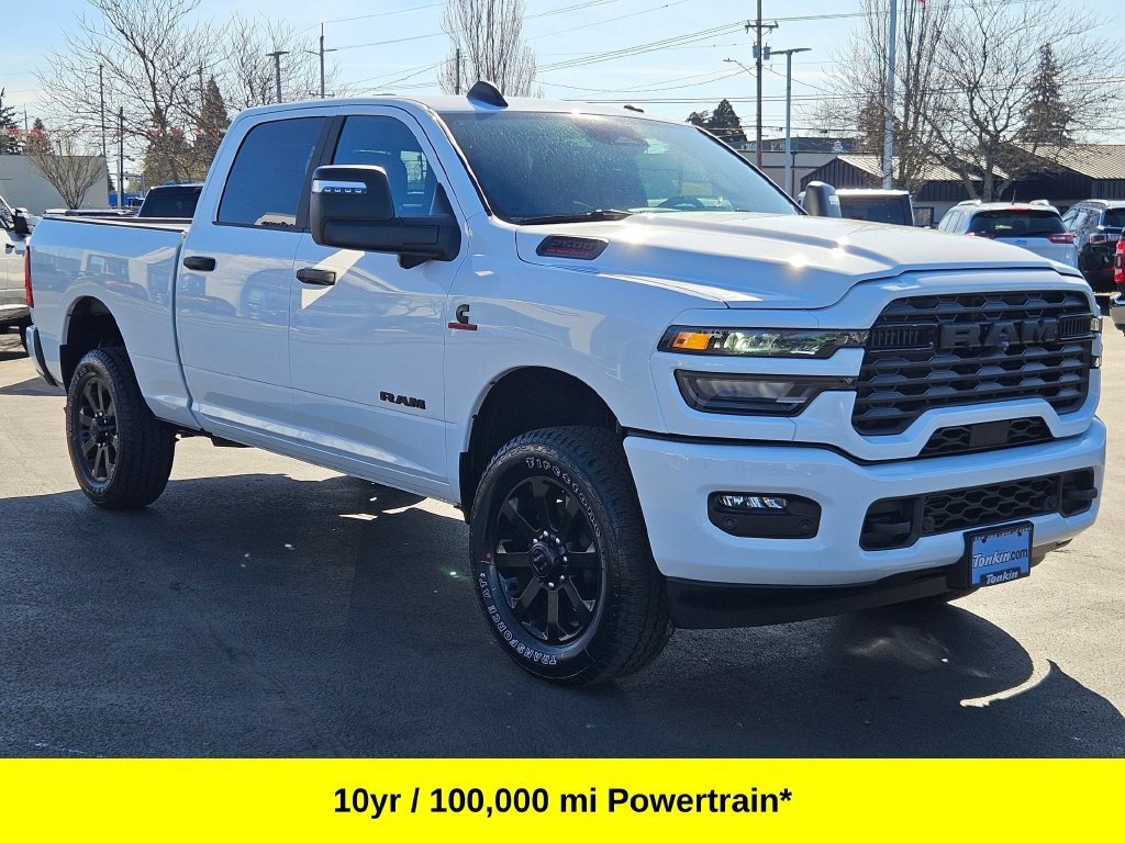 New 2026 Bright White Clear-Coat Exterior Paint RAM Big Horn image 8