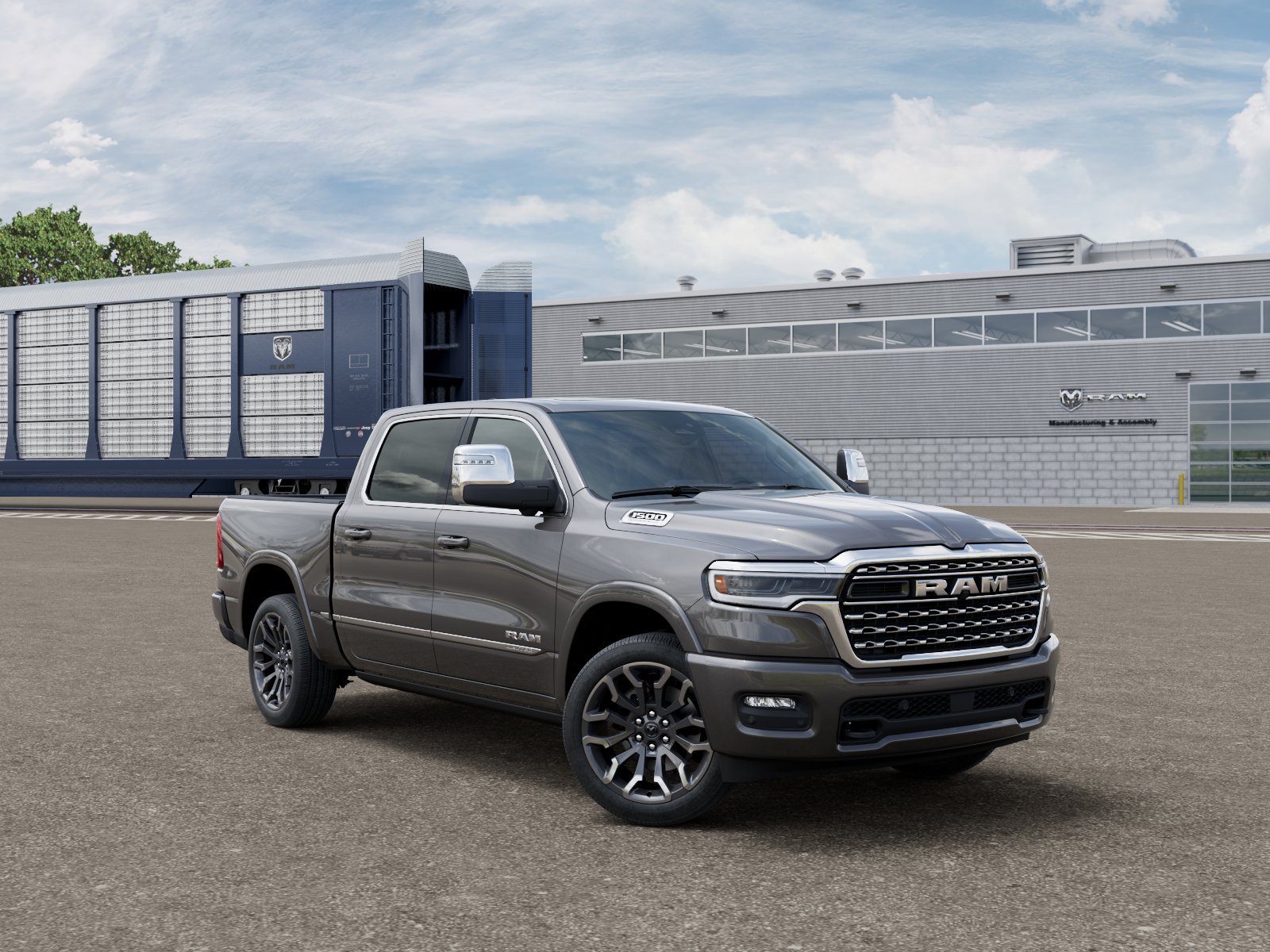 New 2026 Granite Crystal Metallic Clear-Coat Exterior Paint RAM Limited image 3