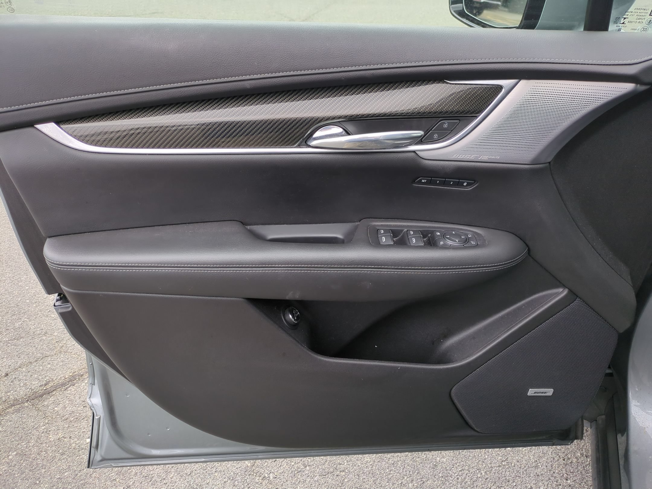Used 2023 Argent Silver Metallic Cadillac AWD Sport image 12