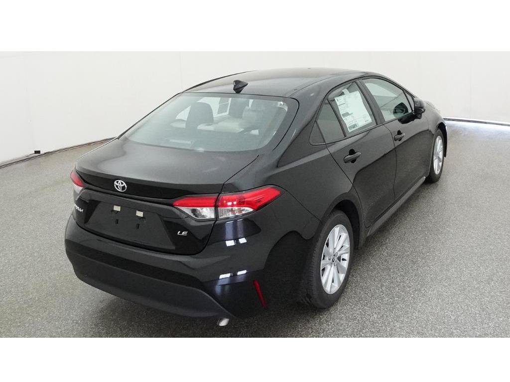 New 2026 Midnight Black Metallic Toyota LE image 8