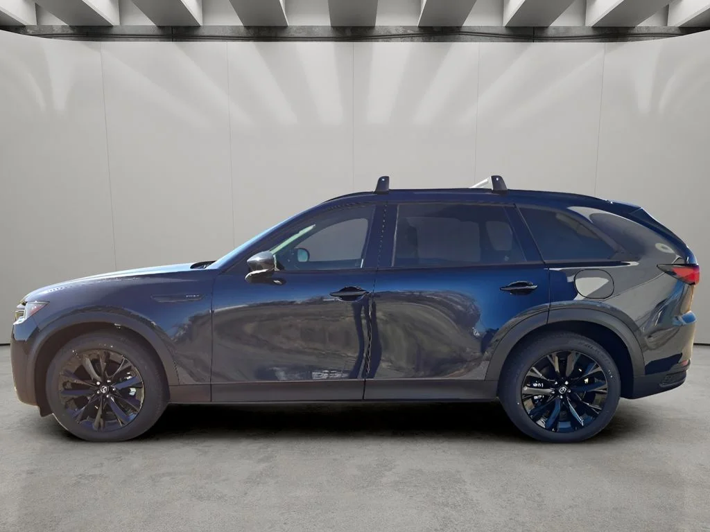 New 2025 Deep Crystal Blue Mica Mazda Premium Sport AWD image 2