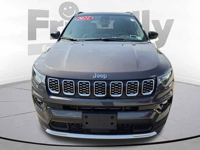 Used 2024 Gray Jeep Limited image 3